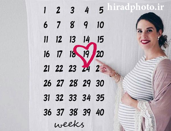 ژست عکس بارداری ژست عکس بارداری