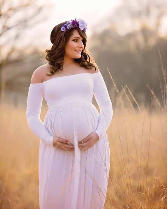 مدل مو برای عکاسی بارداری